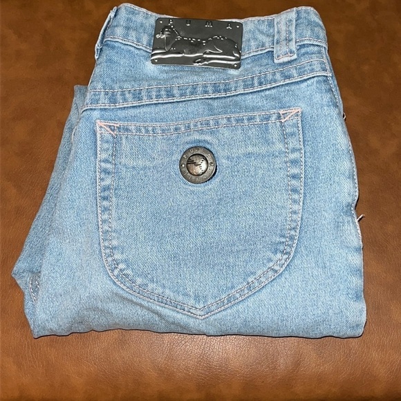 Puma Jeans Vintage High Rise Mom Jeans Size 28 - Picture 3 of 16